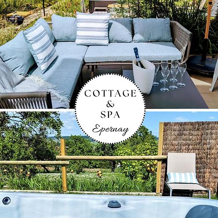 Le Cemarose: Spa, Jardin, Terrasse Et Jolie Vue Au Coeur D'Épernay Eksteriør bilde