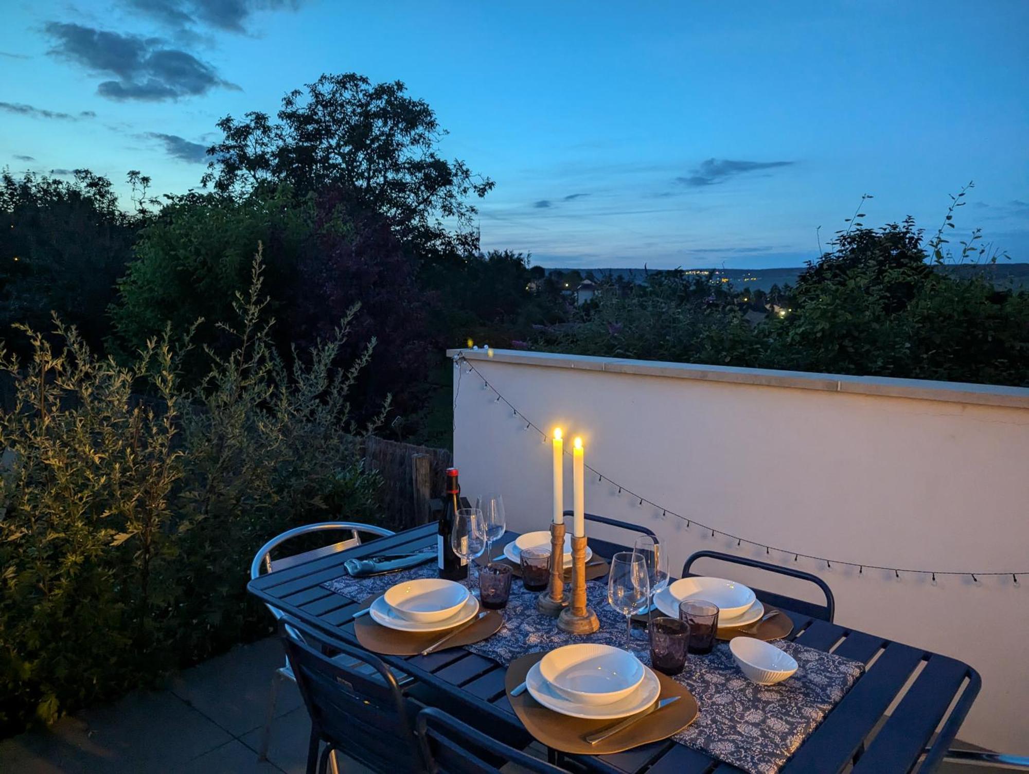 Le Cemarose: Spa, Jardin, Terrasse Et Jolie Vue Au Coeur D'Épernay Eksteriør bilde