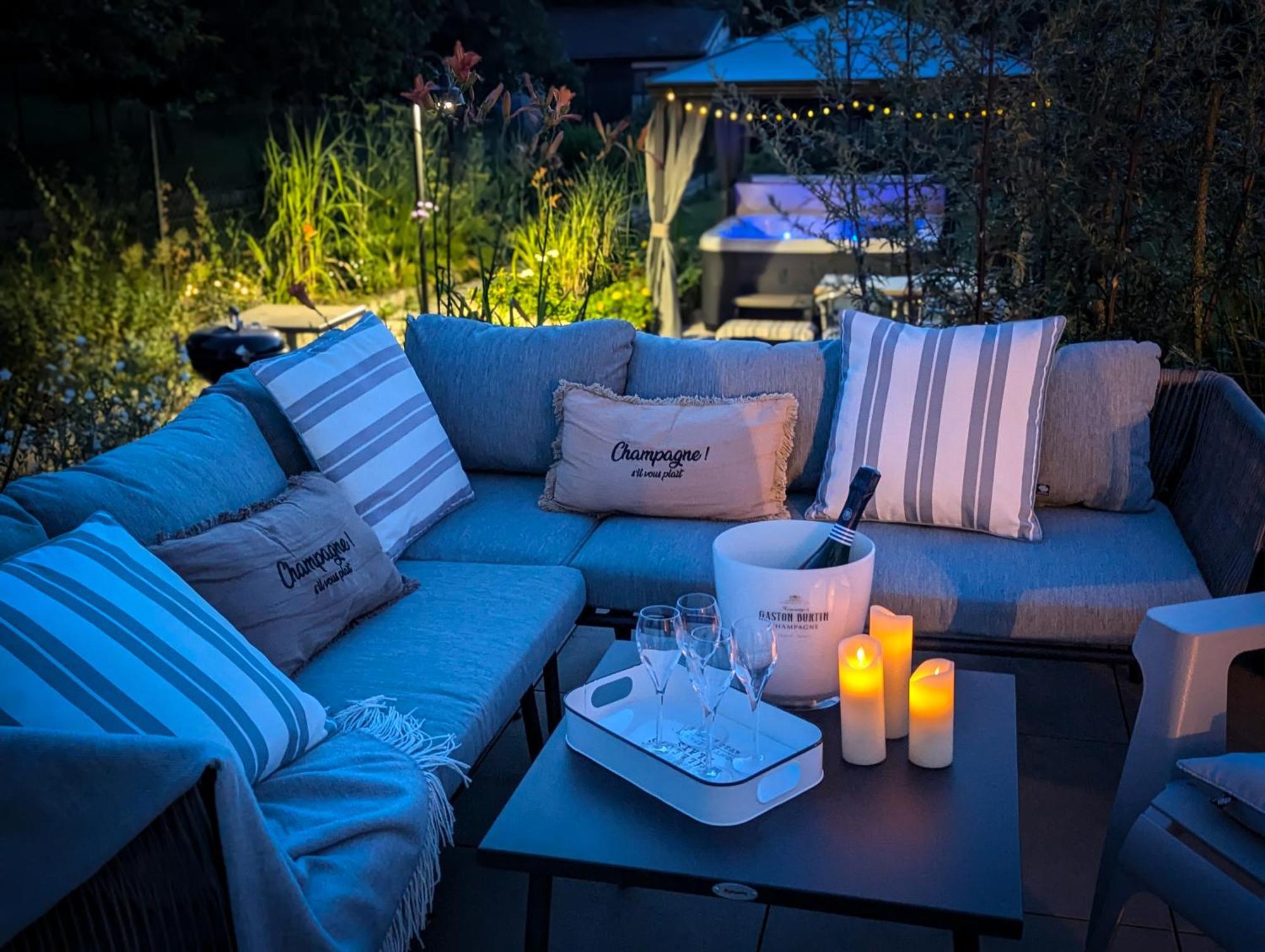 Le Cemarose: Spa, Jardin, Terrasse Et Jolie Vue Au Coeur D'Épernay Eksteriør bilde