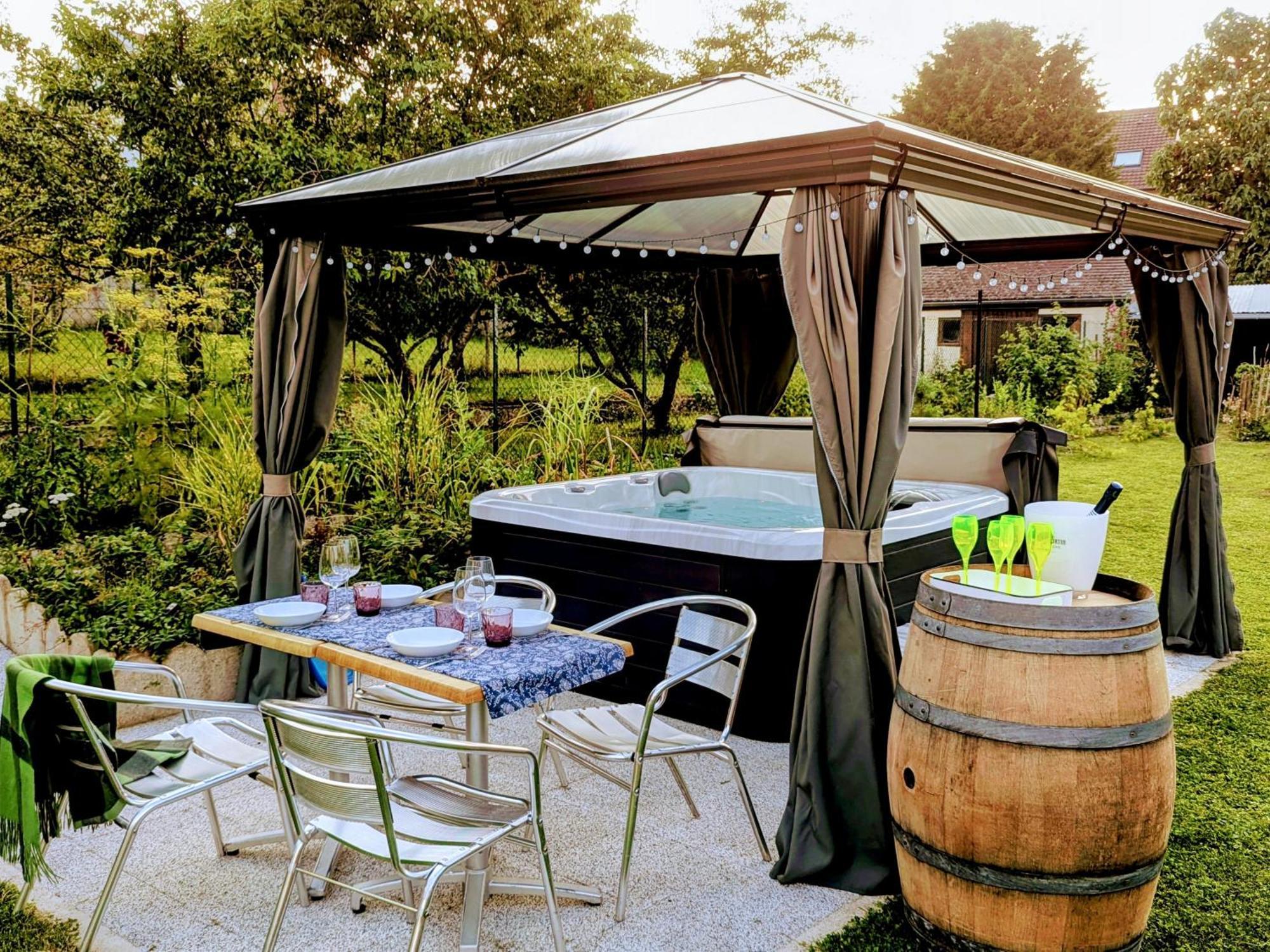 Le Cemarose: Spa, Jardin, Terrasse Et Jolie Vue Au Coeur D'Épernay Eksteriør bilde